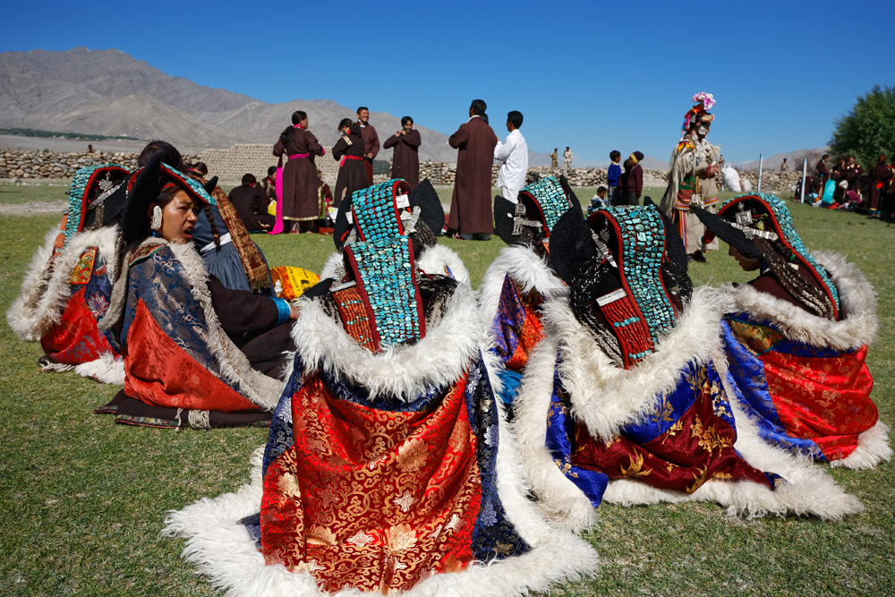 Traditional Headdress Perak - Sindhu Darshan Shey, Ladakh